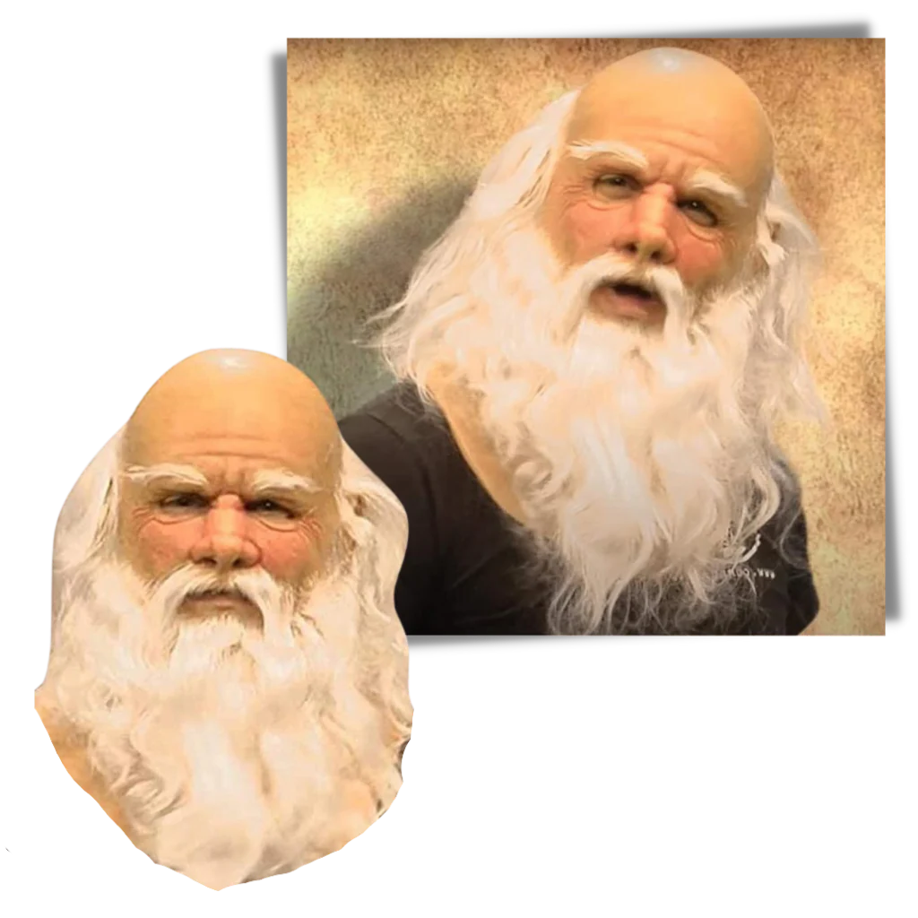 Maska Świętego Mikołaja do cosplayu 1