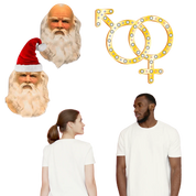 Maska Świętego Mikołaja do cosplayu 2