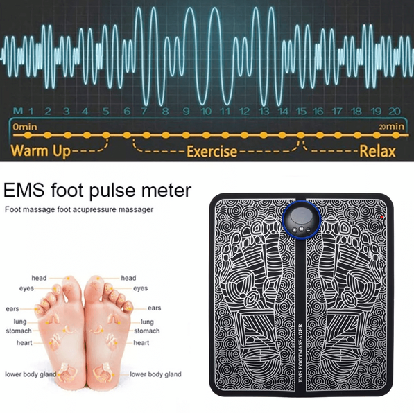 Mata do masażu EMS-AkuPoint Stimulator: Maksymalny relaks i ulga w bólu 4