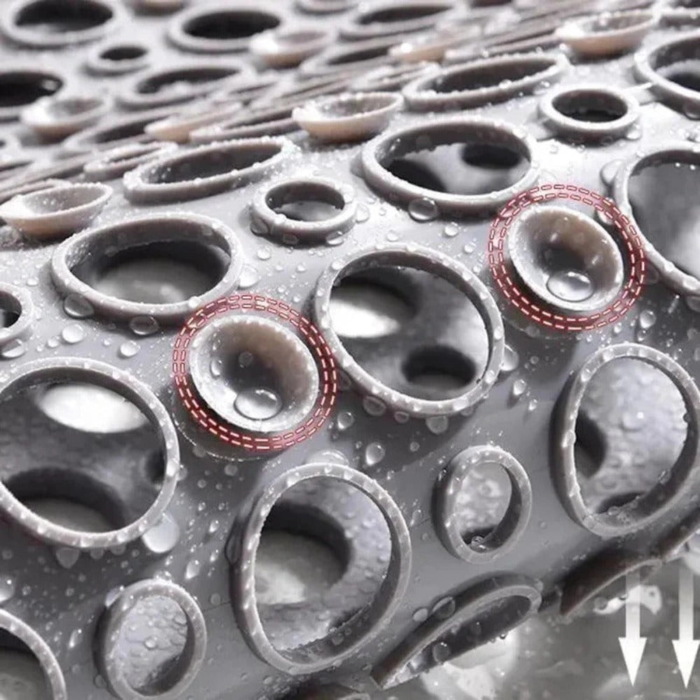 Maty prysznicowe antypoślizgowe - Anigrip - antybakteryjne, higieniczne i trwałe 4