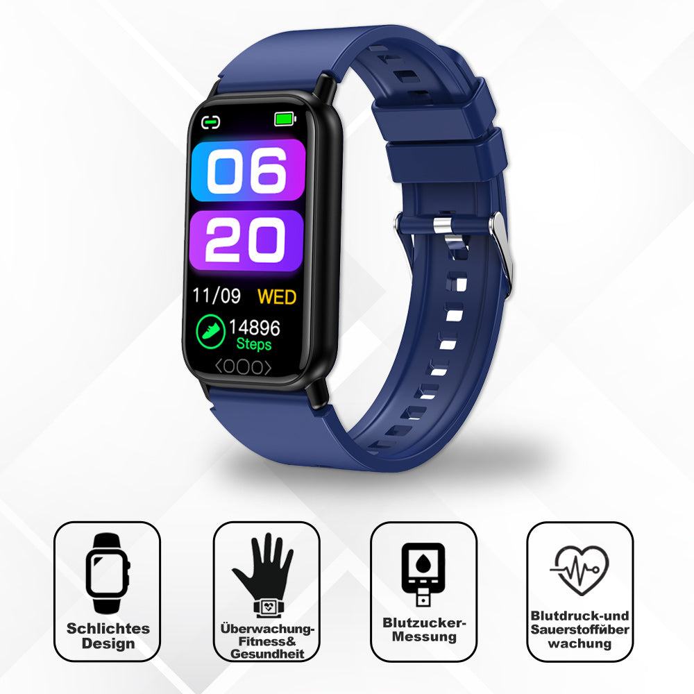 Medyczny smartwatch z wielowymiarowym monitorowaniem stanu zdrowia 10
