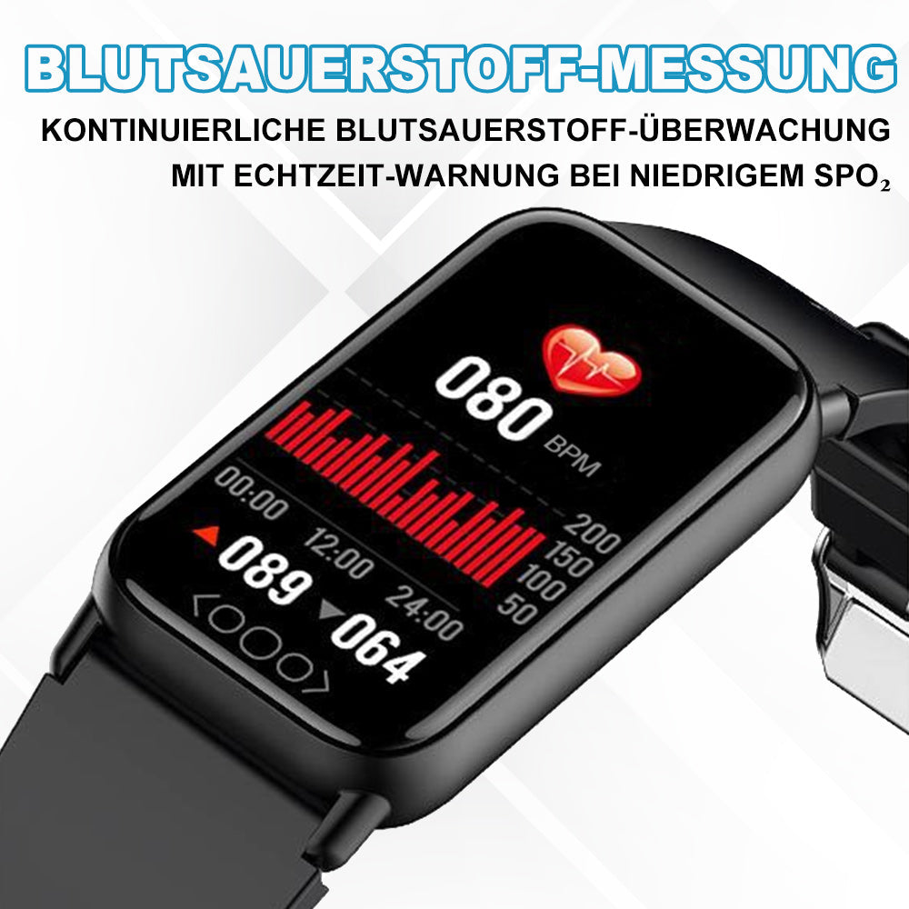 Medyczny smartwatch z wielowymiarowym monitorowaniem stanu zdrowia 3