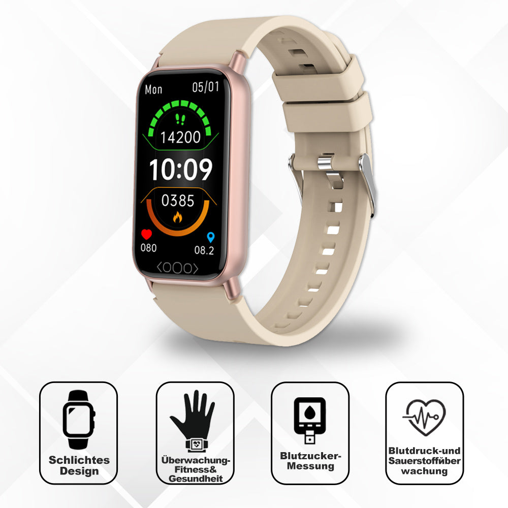 Medyczny smartwatch z wielowymiarowym monitorowaniem stanu zdrowia 9