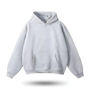 Męska bluza z kapturem typu kangurka oversize | Klasyczna 1