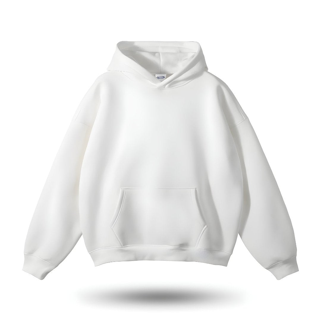 Męska bluza z kapturem typu kangurka oversize | Klasyczna 2