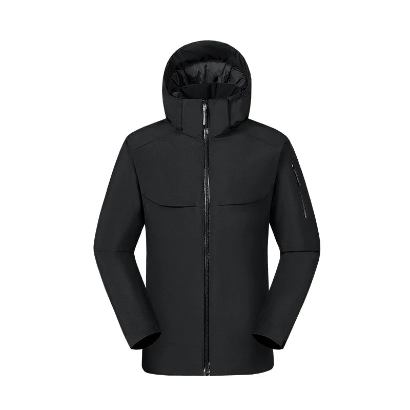 Męska kurtka typu softshell casual | Z kapturem 0