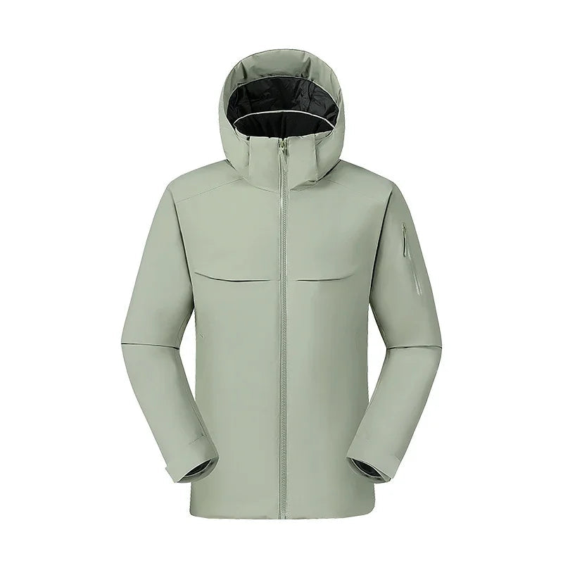 Męska kurtka typu softshell casual | Z kapturem 1