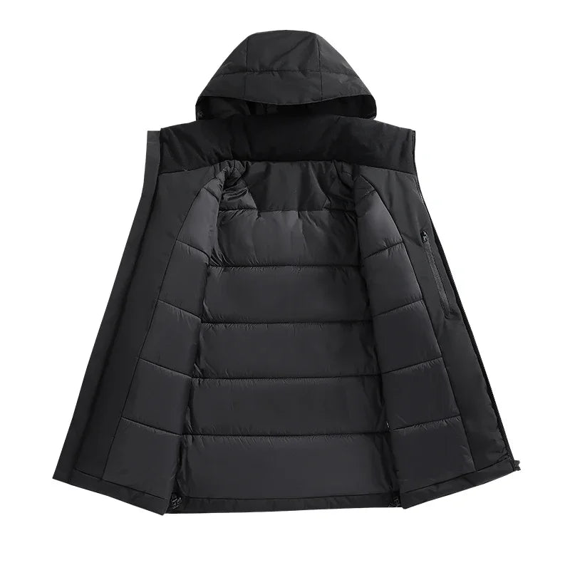Męska kurtka typu softshell casual | Z kapturem 3