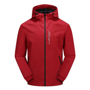 Męska kurtka typu softshell z kapturem | Długie rękawy 0