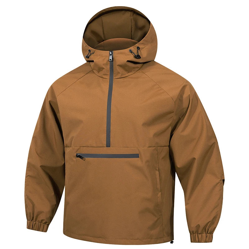 Męska kurtka typu softshell z kapturem | długi rękaw 1