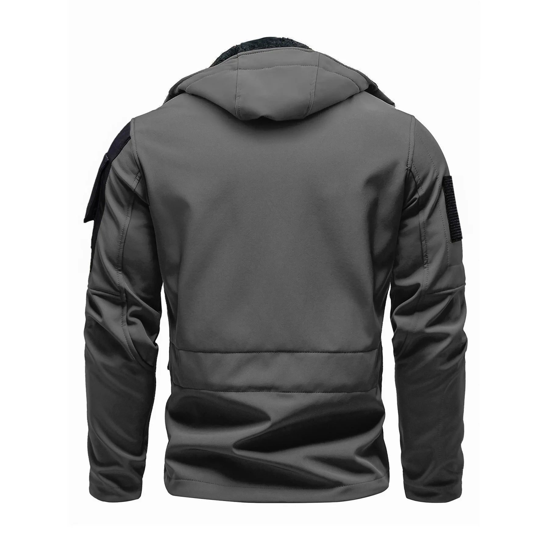 Męska kurtka typu softshell z wieloma kieszeniami | Z kapturem 3
