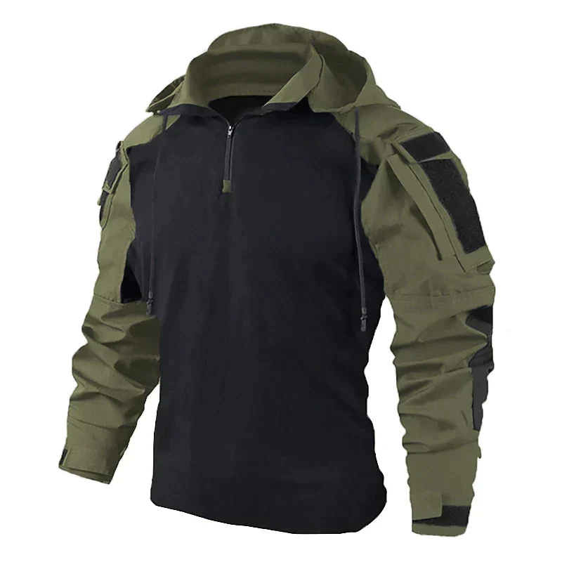 Męska taktyczna kurtka typu softshell | Z kapturem 1