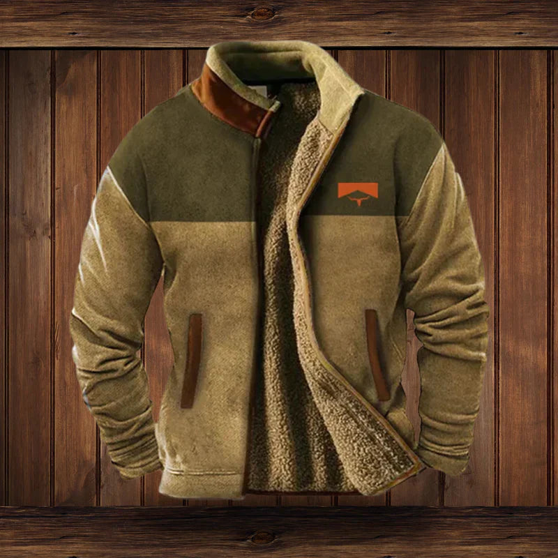 Męski płaszcz zimowy | Ciepły i wytrzymały | Design w stylu vintage | Styl outdoorowy 4