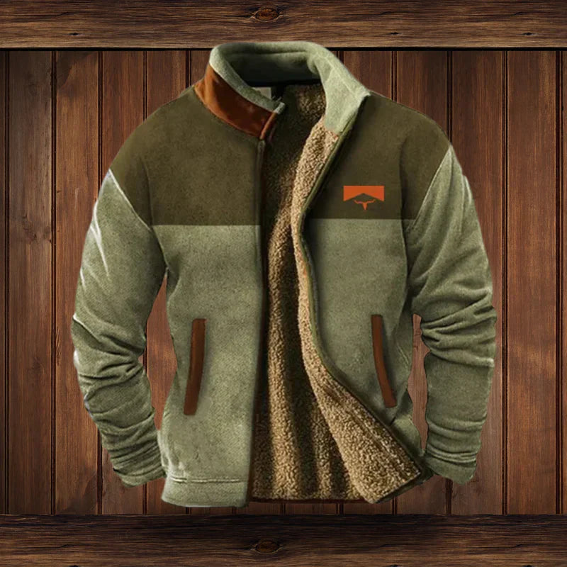 Męski płaszcz zimowy | Ciepły i wytrzymały | Design w stylu vintage | Styl outdoorowy 5