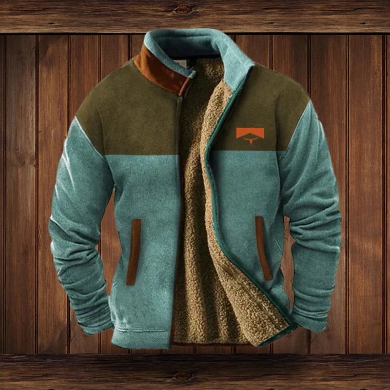 Męski płaszcz zimowy | Ciepły i wytrzymały | Design w stylu vintage | Styl outdoorowy 6