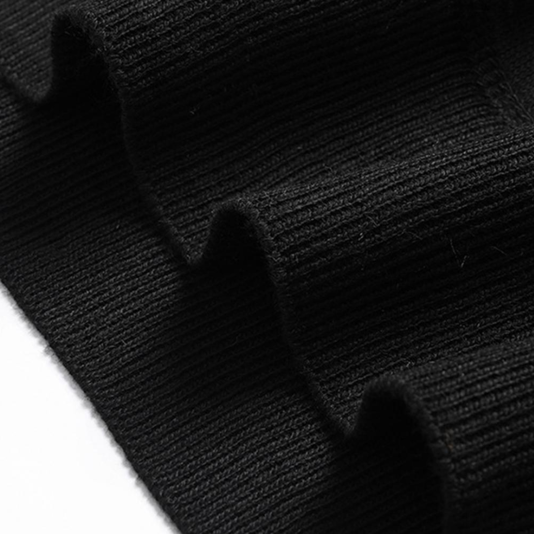 Męski sweter dzianinowy z golfem | Długi rękaw 7