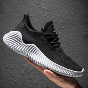 Męskie Buty Do Biegania Z Amortyzacją I Arch Support, Sportowy Design, Idealne Do Biegania Po Asfalcie 0