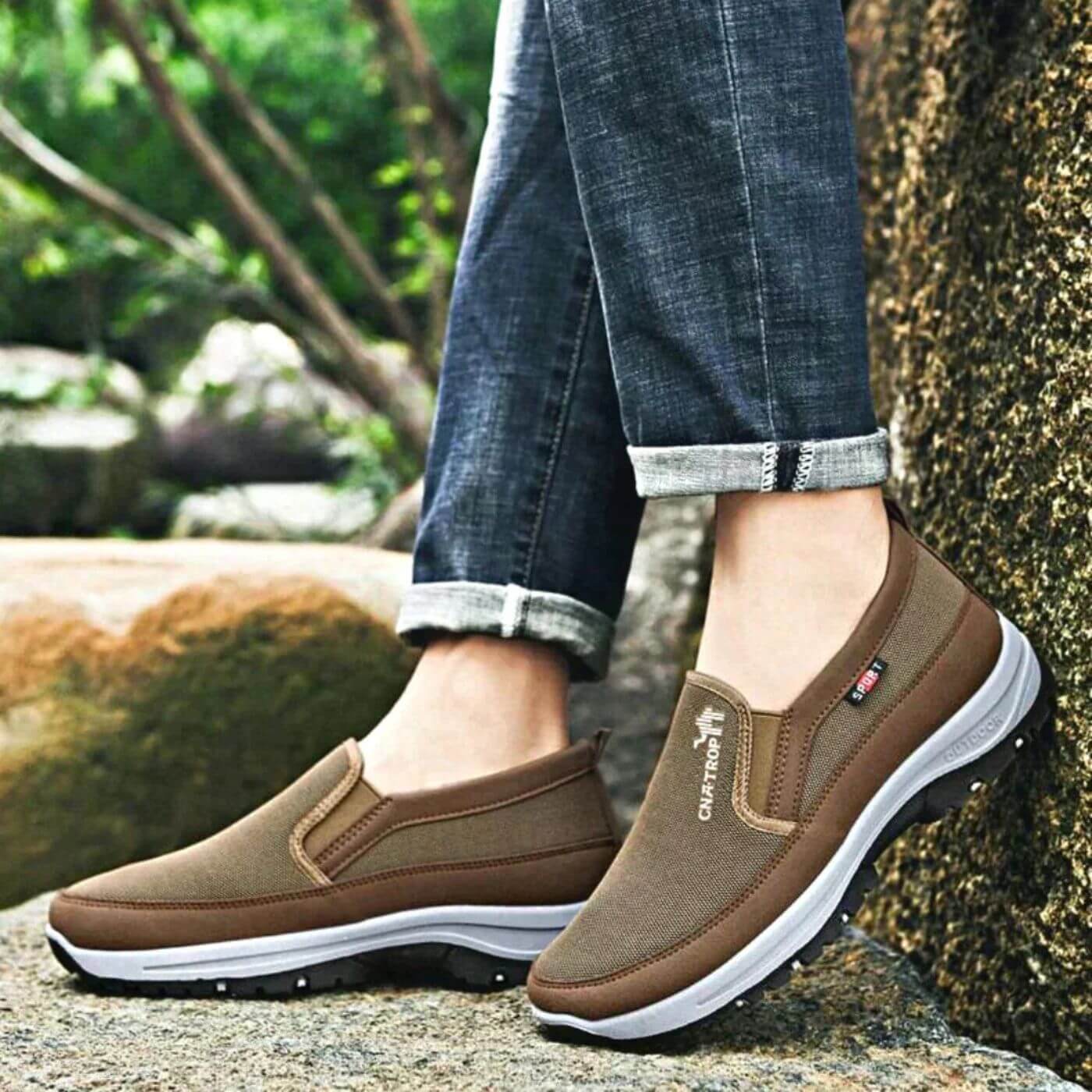 Męskie buty ortopedyczne z ergonomicznym wsparciem i komfortem 1