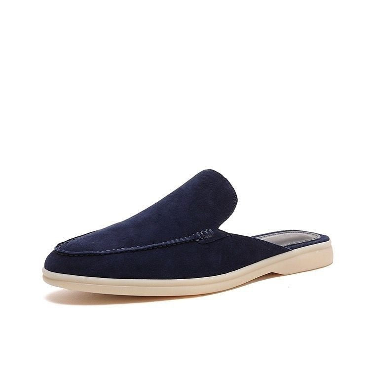 Męskie mokasyny letnie z arch support, wsuwane w stylu nowoczesnym 3