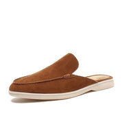 Męskie mokasyny letnie z arch support, wsuwane w stylu nowoczesnym 6