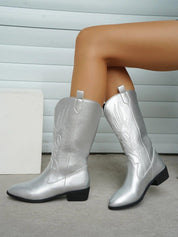 Miękkie kowbojskie buty w stylu western dla kobiet | Wygodne 3