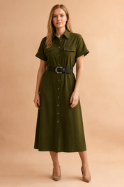 Billie | Stylowa Sukienka Koszulowa