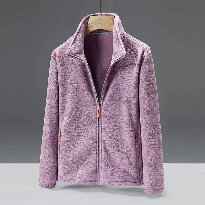 Modna kurtka polarowa unisex | Ciepła 2