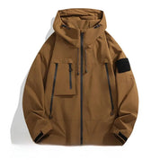 Modna kurtka typu softshell dla mężczyzn | Z kapturem 3