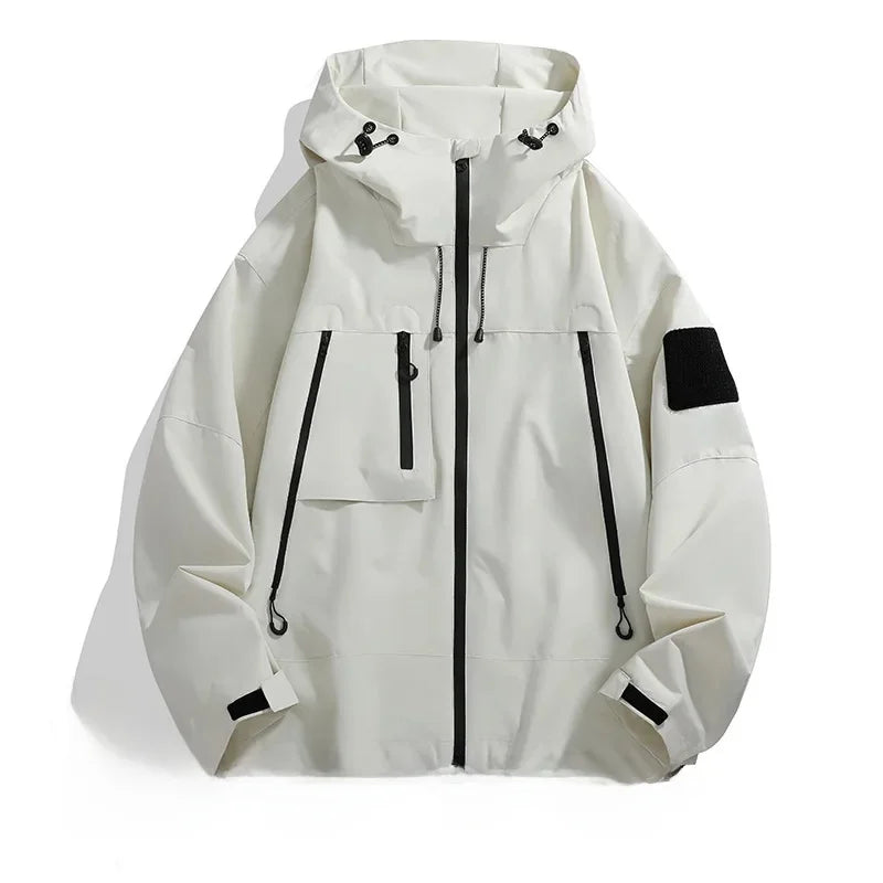 Modna kurtka typu softshell dla mężczyzn | Z kapturem 4