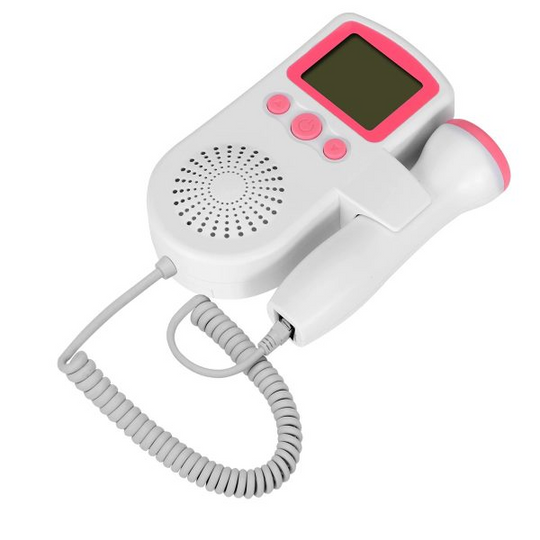 Monitor tętna płodu Doppler Domowy Ciąża Dziecko Detektor dźwięku tętna płodu 0
