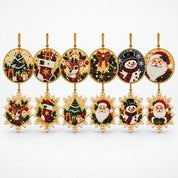 Noëluxe – Pearl And Gemstone Christmas Ornament Craft Kit 10