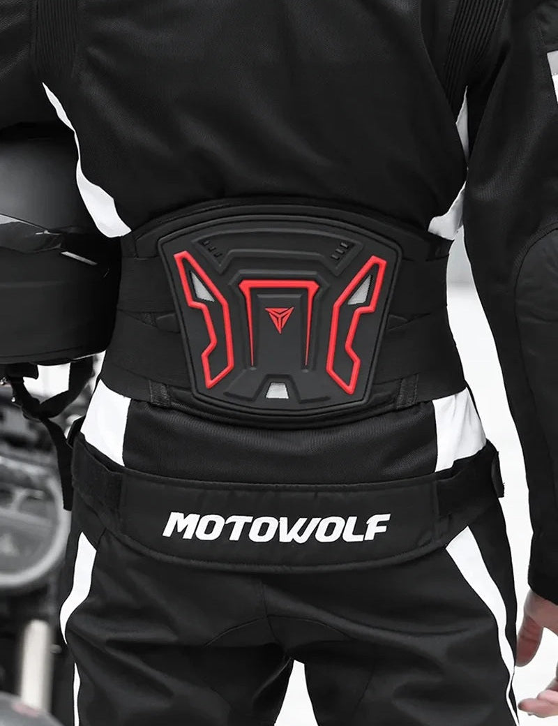Ochraniacz na talię do motocrossu – profesjonalny pas do jazdy na rowerze, uprawiania sportów motocyklowych i ochrony dolnej części pleców 1