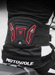 Ochraniacz na talię do motocrossu – profesjonalny pas do jazdy na rowerze, uprawiania sportów motocyklowych i ochrony dolnej części pleców 7