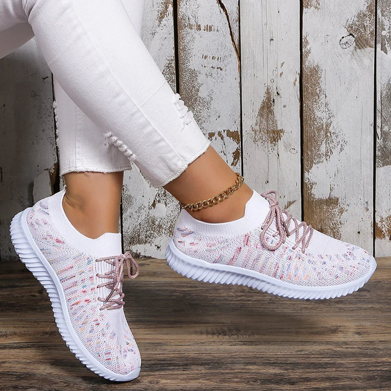 Oddychające, wsuwane trampki damskie – lekkie i stylowe buty do chodzenia 1