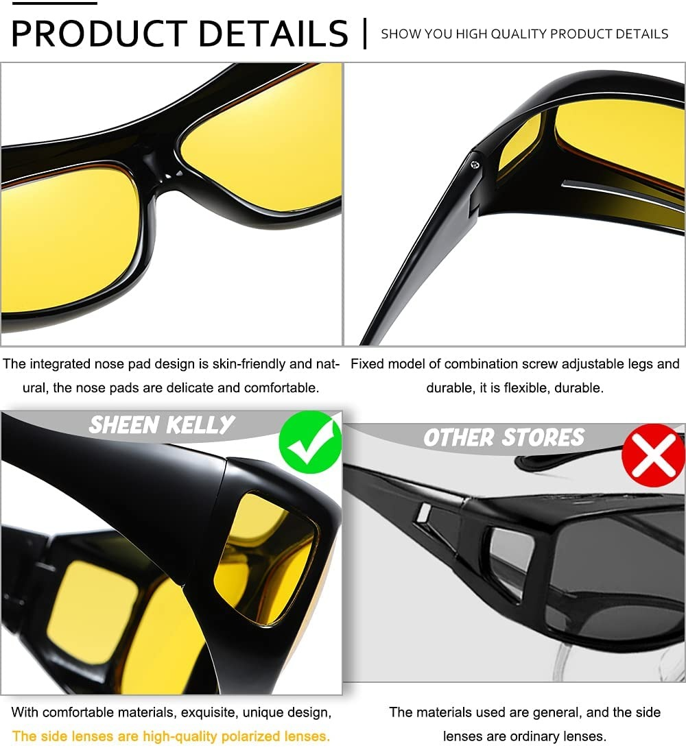 Okulary noktowizyjne HD z powłoką antyrefleksyjną 3
