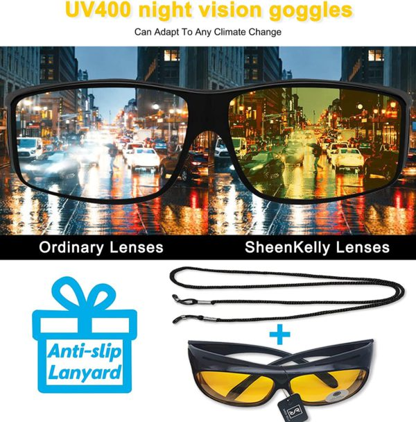 Okulary noktowizyjne HD z powłoką antyrefleksyjną 4