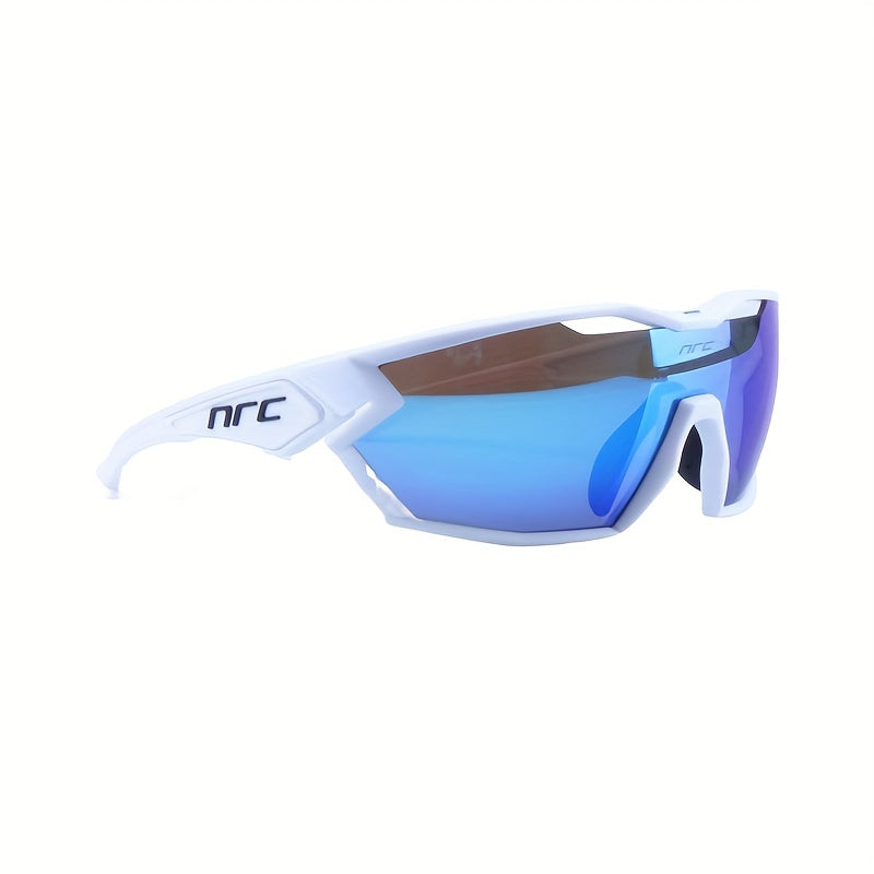 Okulary rowerowe z poliwęglanu z 3 soczewkami – wiatroszczelne okulary do jazdy na rowerze, biegania i aktywności na świeżym powietrzu 2