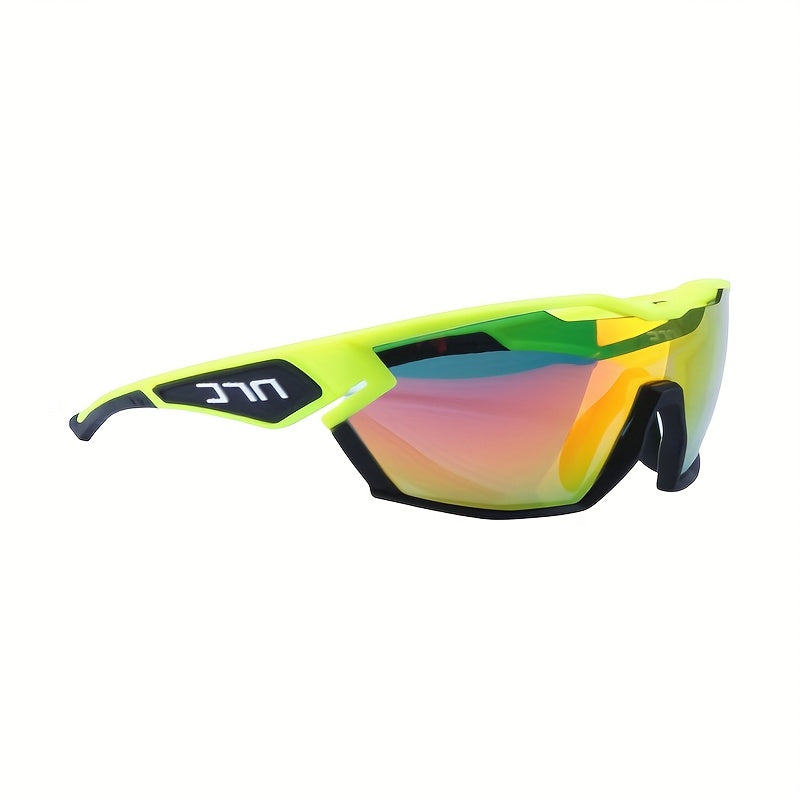 Okulary rowerowe z poliwęglanu z 3 soczewkami – wiatroszczelne okulary do jazdy na rowerze, biegania i aktywności na świeżym powietrzu 4