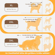 Ortopedyczne legowisko dla psa – duże, grube legowisko dla psa z podparciem pod szyję i zdejmowanym, nadającym się do prania pokrowcem 8