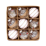 Ozdoby choinkowe | Dekoracyjne wiszące kule do świątecznej aranżacji 1