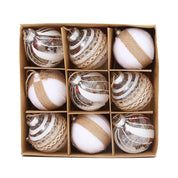 Ozdoby choinkowe | Dekoracyjne wiszące kule do świątecznej aranżacji 3