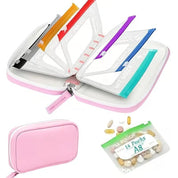 Pillenorganizer | Wasserdichte Beutel zum Beschriften | Wochenübersicht | PillPocket 10