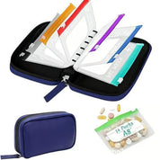 Pillenorganizer | Wasserdichte Beutel zum Beschriften | Wochenübersicht | PillPocket 13