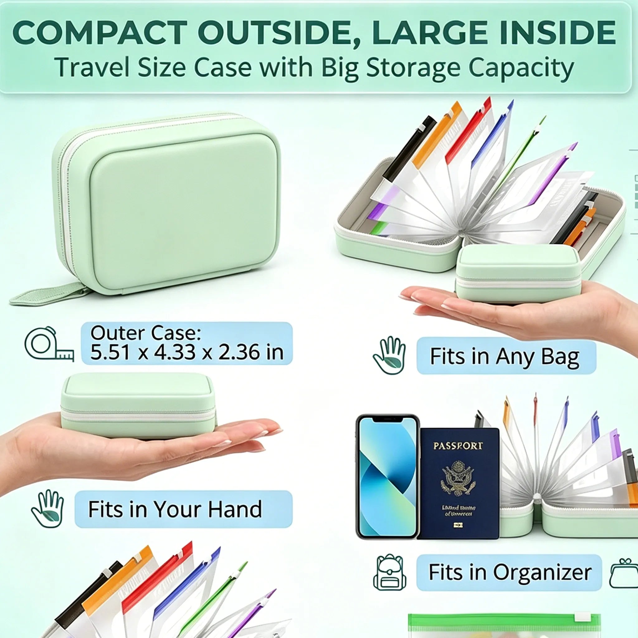 Pillenorganizer | Wasserdichte Beutel zum Beschriften | Wochenübersicht | PillPocket 5
