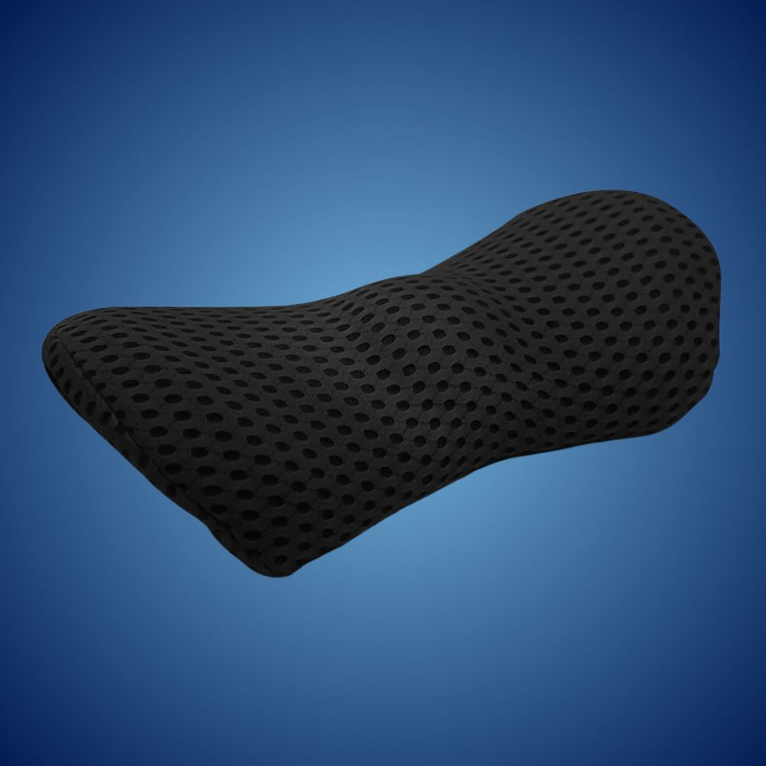 Podkładka lędźwiowa Comfortwave w kolorze polskim | Ulgę w dolnej części pleców - Ergonomiczna konstrukcja do użytku w biurze, podczas jazdy samochodem i w domu 3