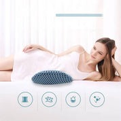Podkładka lędźwiowa Comfortwave w kolorze polskim | Ulgę w dolnej części pleców - Ergonomiczna konstrukcja do użytku w biurze, podczas jazdy samochodem i w domu 6