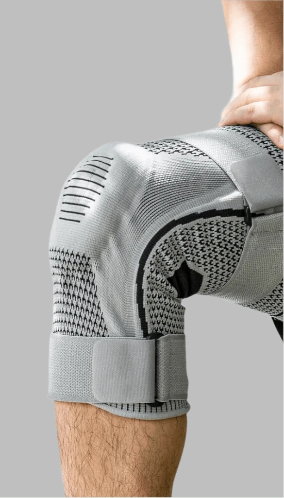 PowerPro Knee Support | Regulowany bandaż na kolano łagodzący ból i zapewniający stabilność 1