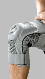 PowerPro Knee Support | Regulowany bandaż na kolano łagodzący ból i zapewniający stabilność 1