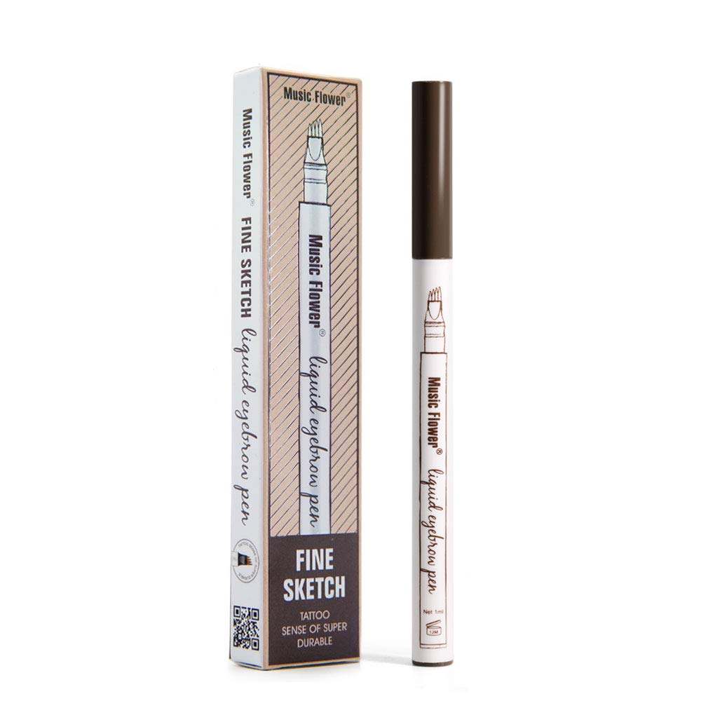 Precision Brow Pro – wodoodporny ołówek do brwi z aplikatorem 4-końcówkowym 1