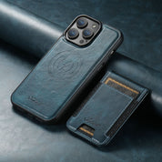 PremiumLeather – Skórzane etui na telefon z uchwytem na karty i kompatybilnością z MagSafe 5